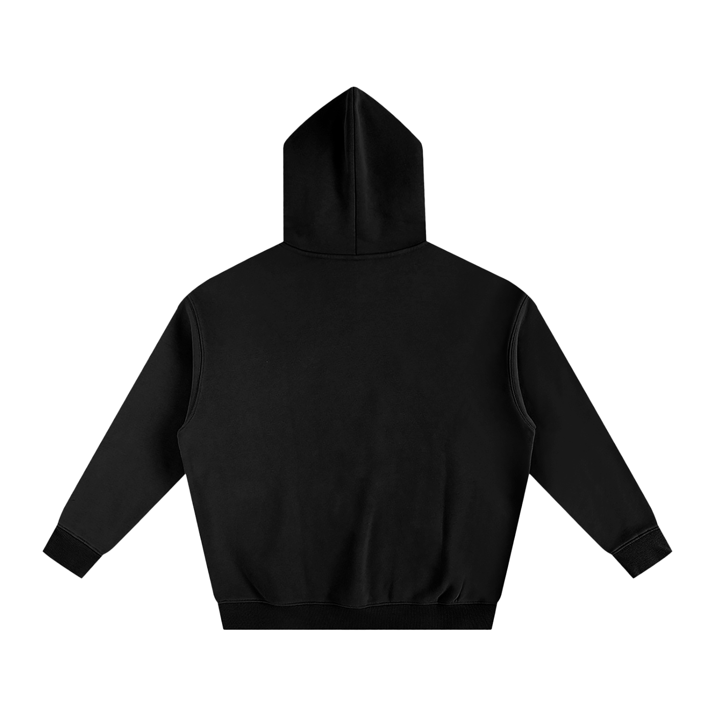 Oversize Fleeced Hoodie - Crest