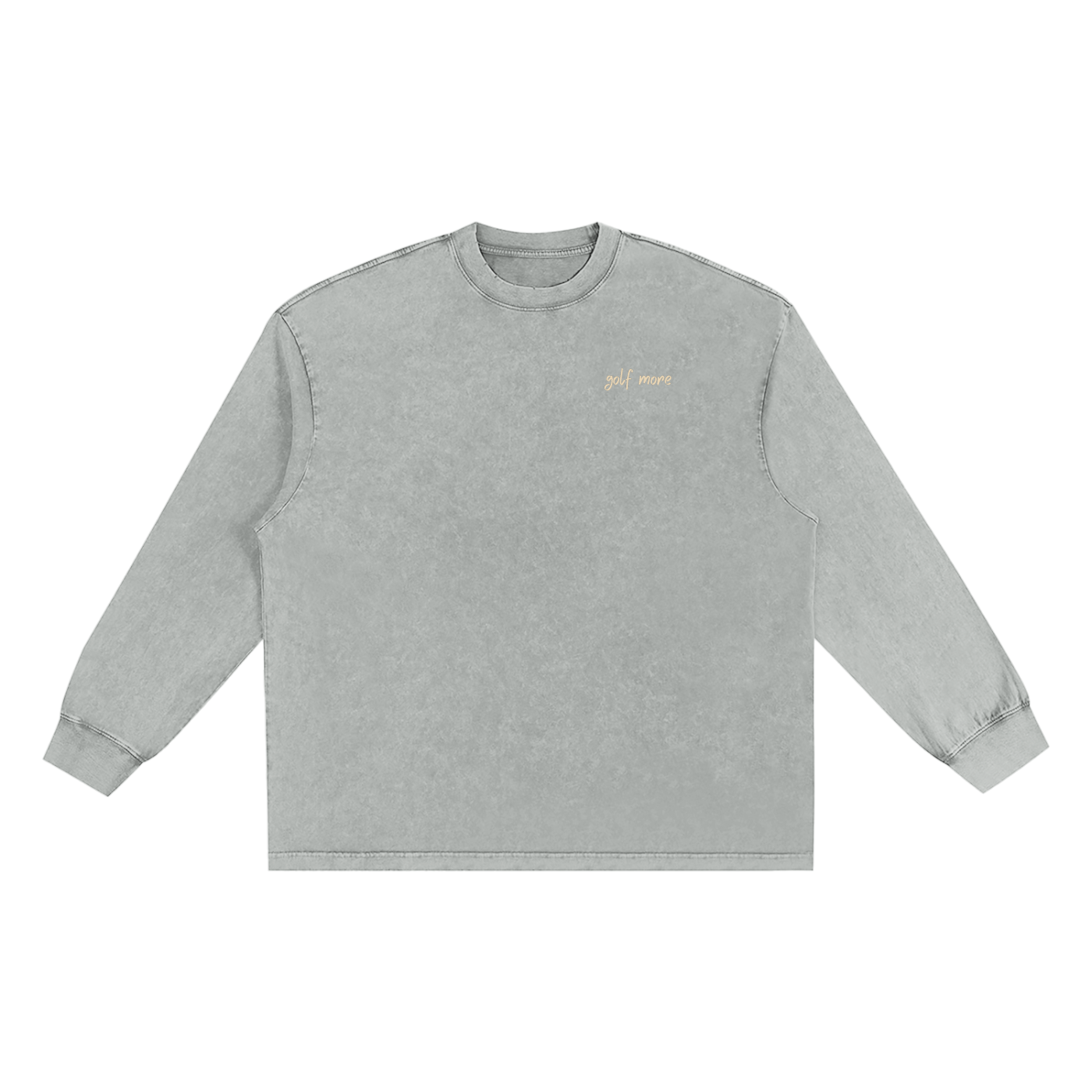 Washed Oversize Long Sleeve - Golf More