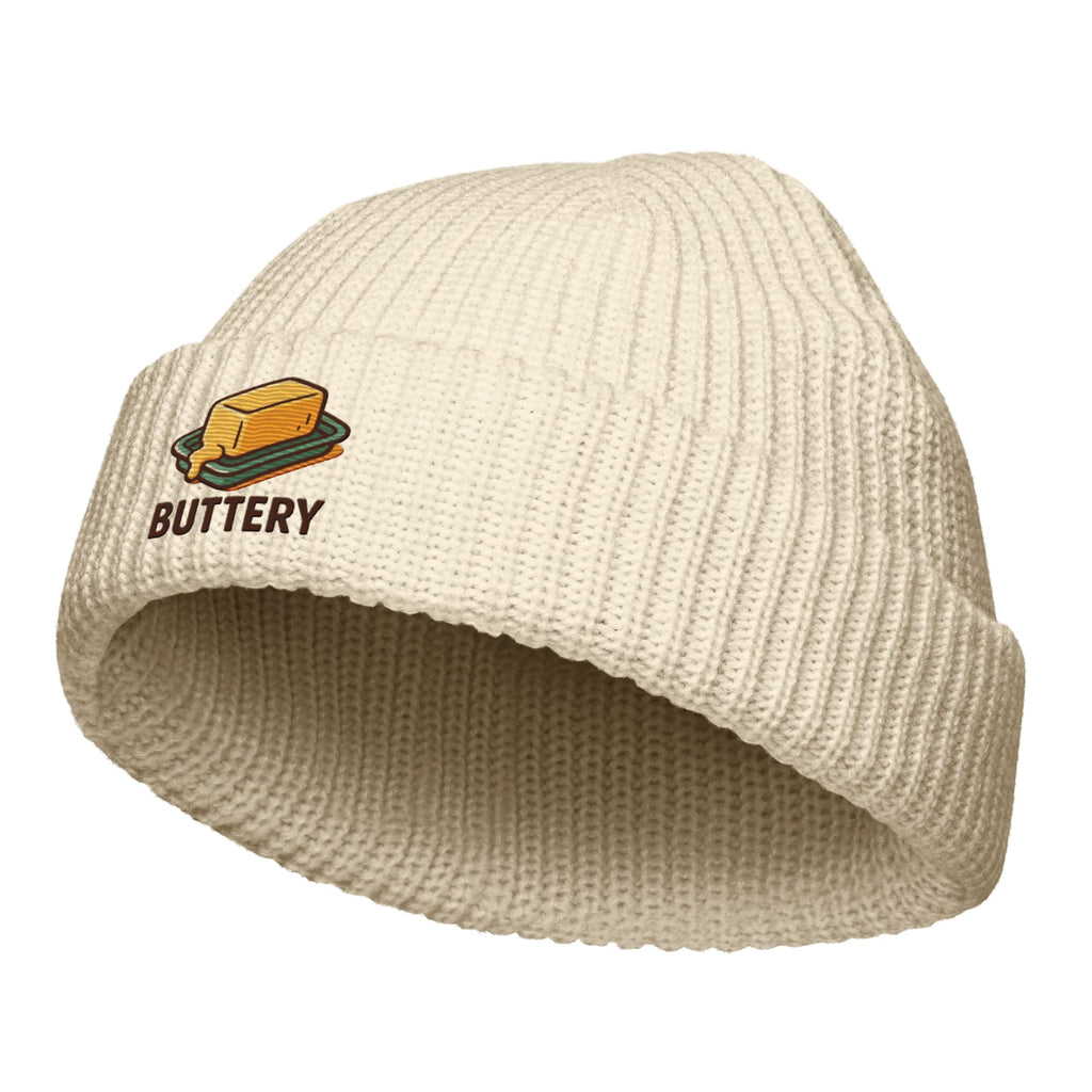Knit Fisherman Beanie - Buttery